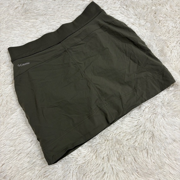 Columbia Anytime Casual Skort Omni-Shield Olive Green Size Small - Picture 10 of 12